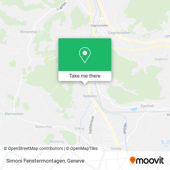 Simoni Fenstermontagen map