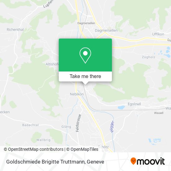 Goldschmiede Brigitte Truttmann map