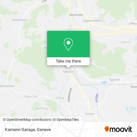 Kamenn Garage map