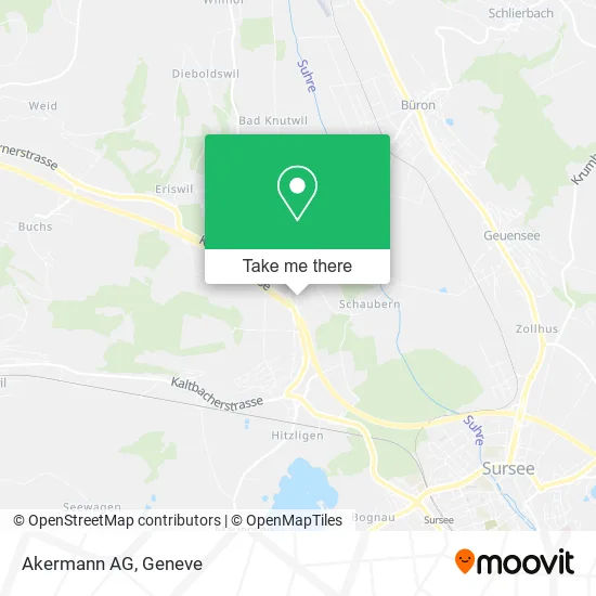 Akermann AG map