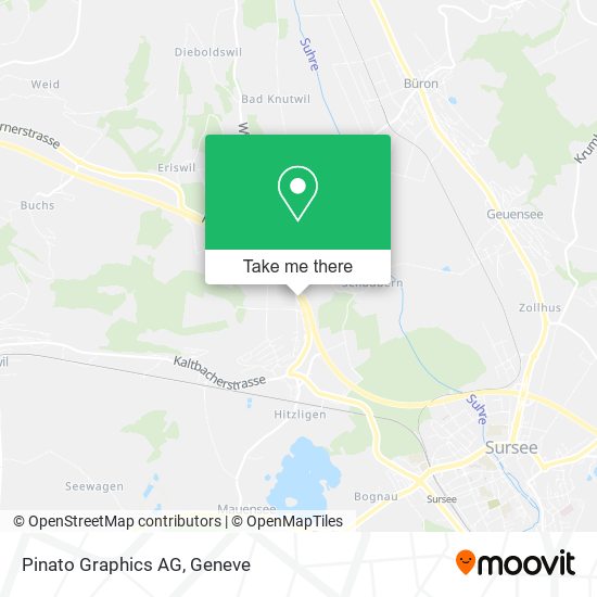 Pinato Graphics AG map