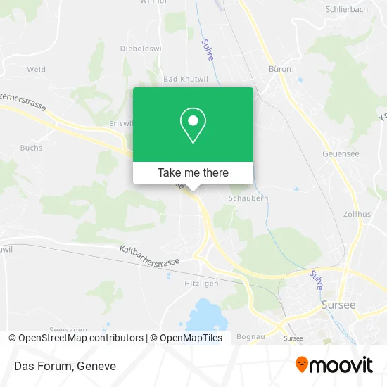 Das Forum map