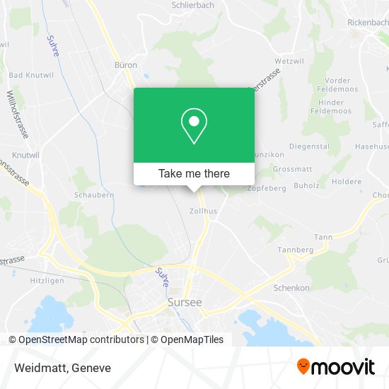 Weidmatt map