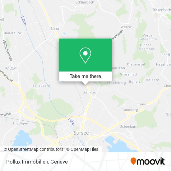 Pollux Immobilien map