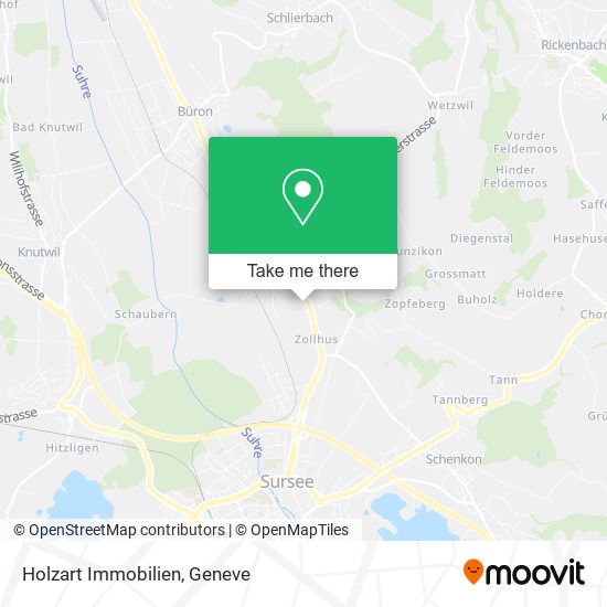 Holzart Immobilien map