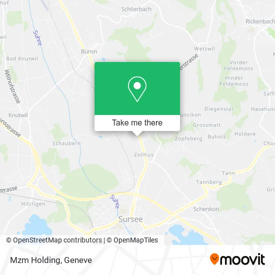 Mzm Holding map