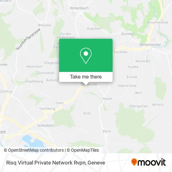 Risq Virtual Private Network Rvpn map