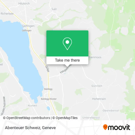 Abenteuer Schweiz map