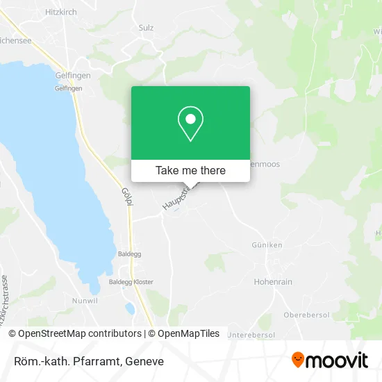 Röm.-kath. Pfarramt map