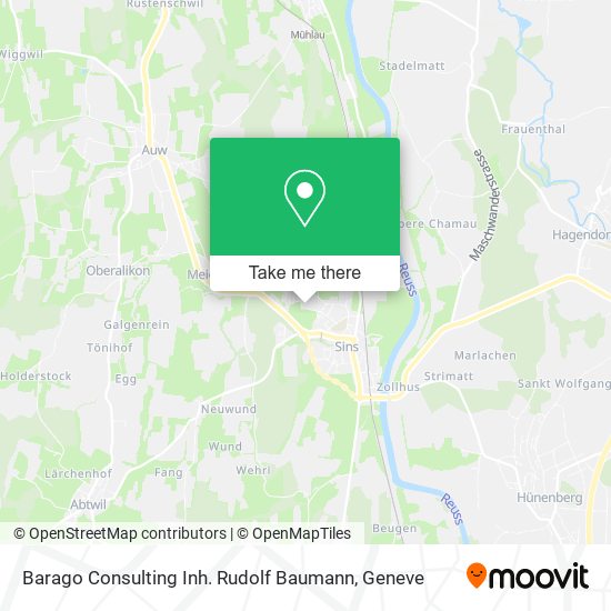 Barago Consulting Inh. Rudolf Baumann map