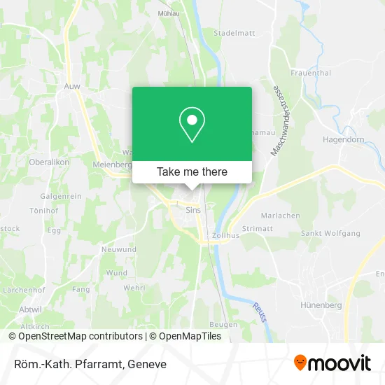 Röm.-Kath. Pfarramt map