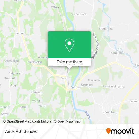 Airex AG map