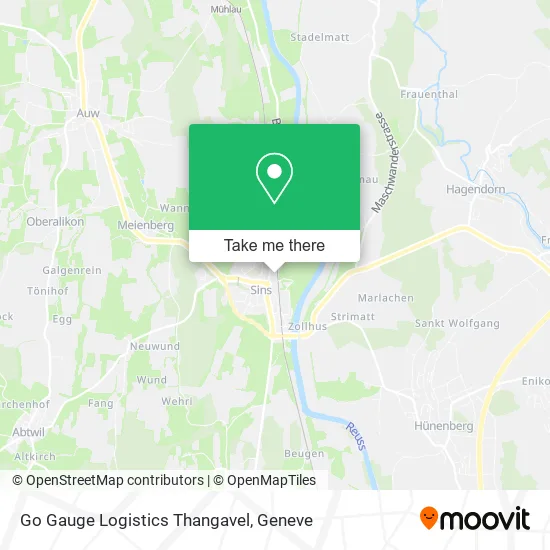 Go Gauge Logistics Thangavel map