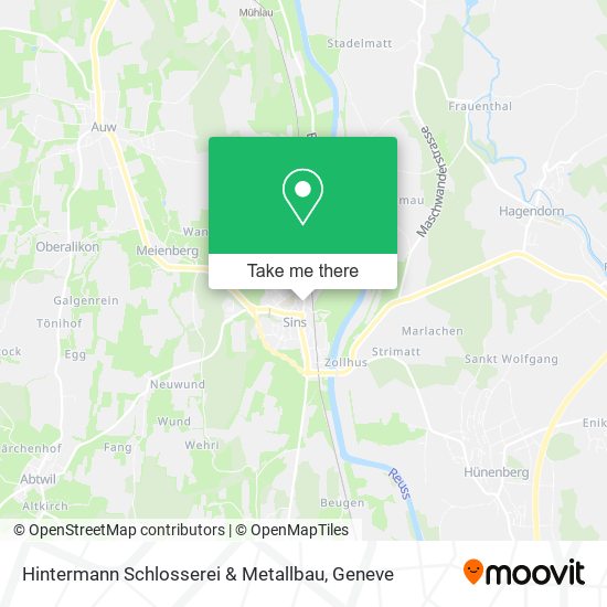 Hintermann Schlosserei & Metallbau map
