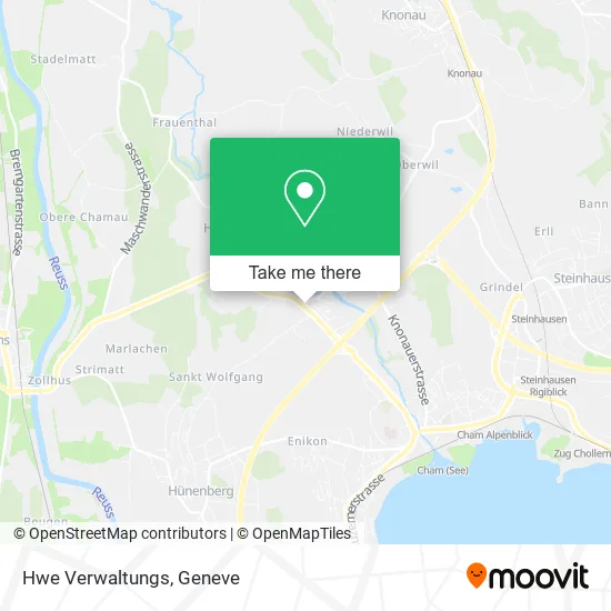 Hwe Verwaltungs map