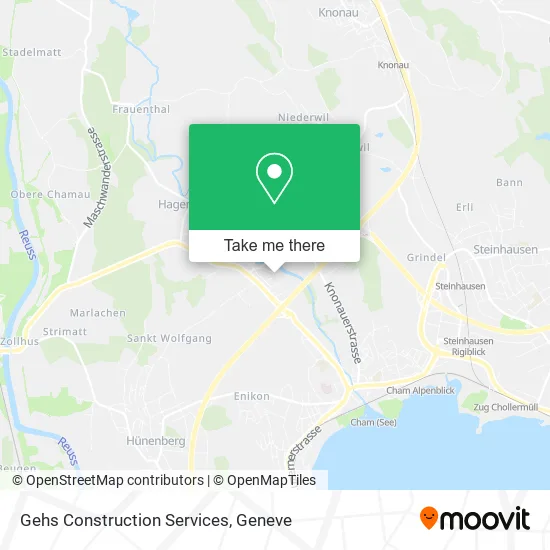 Gehs Construction Services map