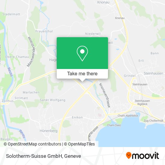 Solotherm-Suisse GmbH map