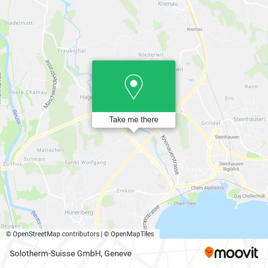 Solotherm-Suisse GmbH map
