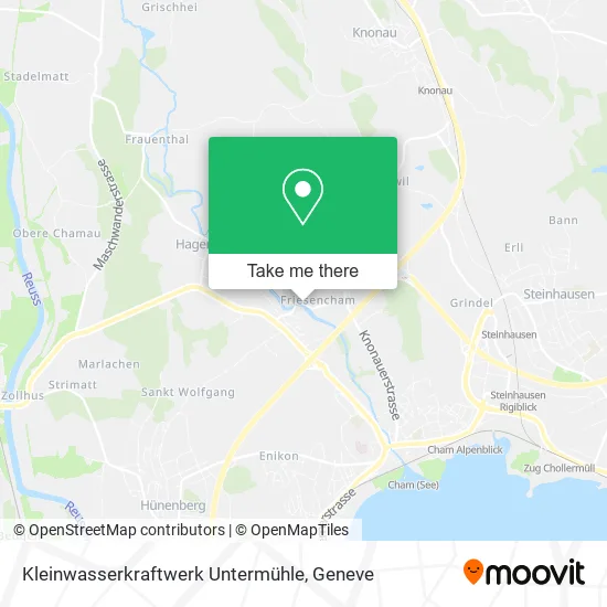 Kleinwasserkraftwerk Untermühle map