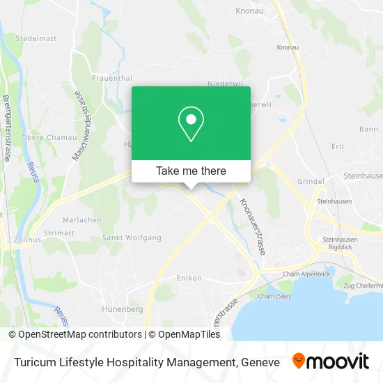 Turicum Lifestyle Hospitality Management map