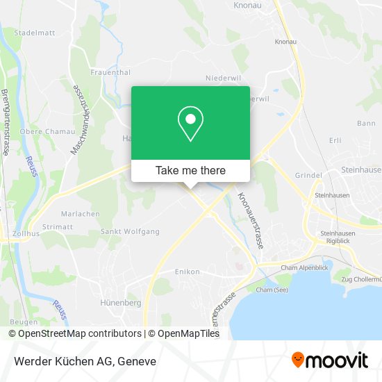 Werder Küchen AG map