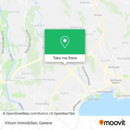 Vitium Immobilien map