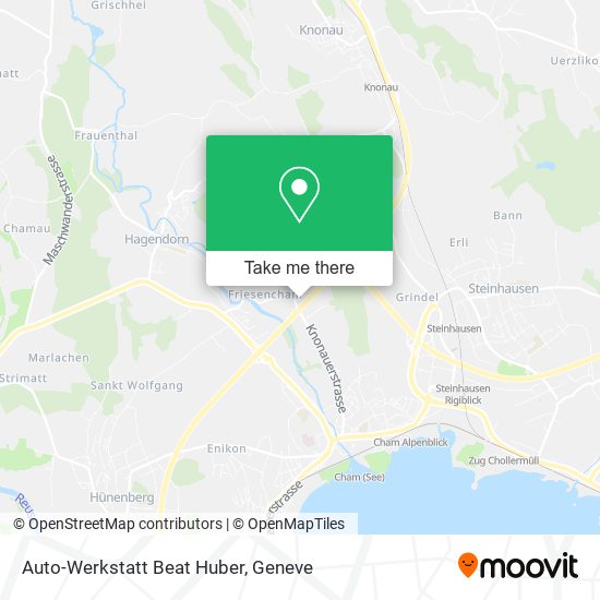 Auto-Werkstatt Beat Huber map