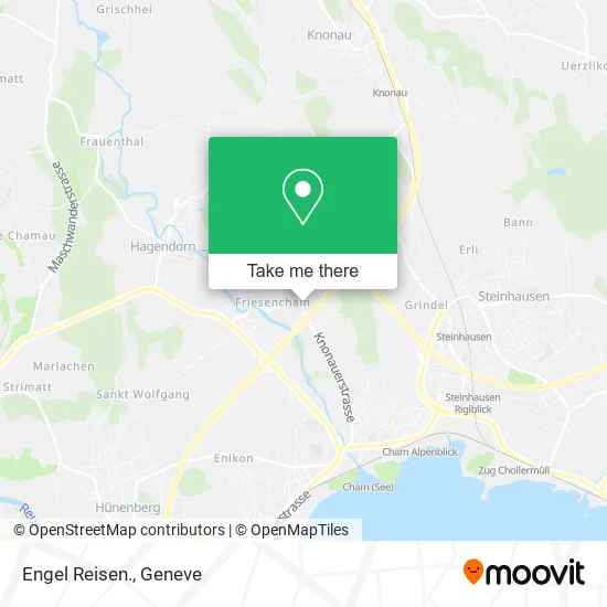 Engel Reisen. map