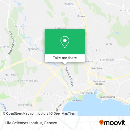 Life Sciences Institut map