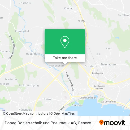 Dopag Dosiertechnik und Pneumatik AG map