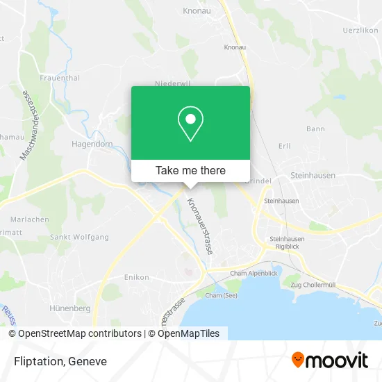 Fliptation map