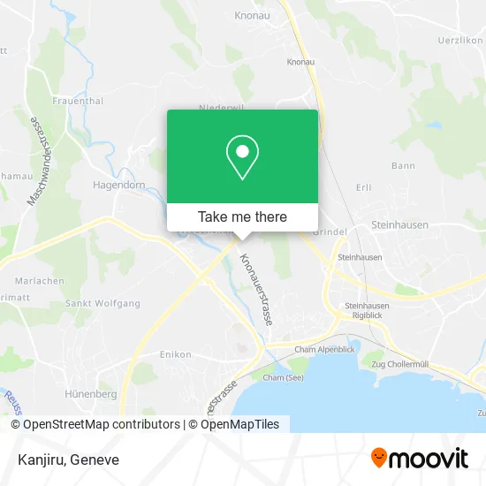 Kanjiru map
