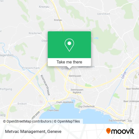 Metvac Management map