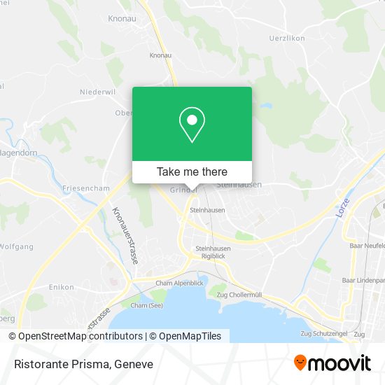 Ristorante Prisma map