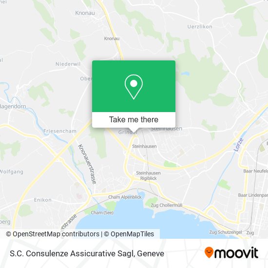 S.C. Consulenze Assicurative Sagl map