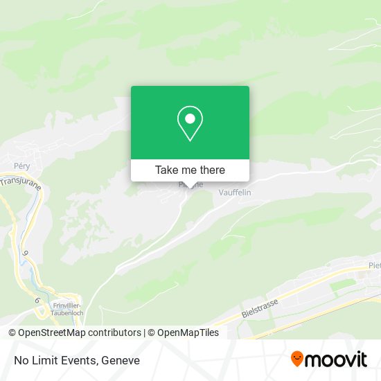 No Limit Events map