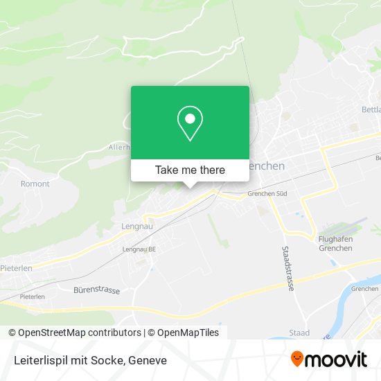 Leiterlispil mit Socke map