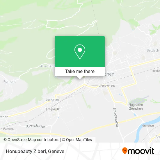 Honubeauty Ziberi map