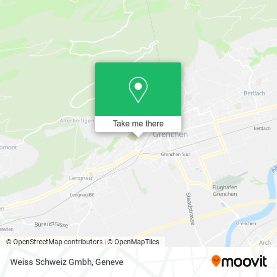 Weiss Schweiz Gmbh map
