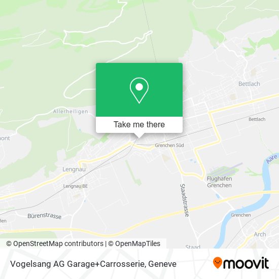 Vogelsang AG Garage+Carrosserie map
