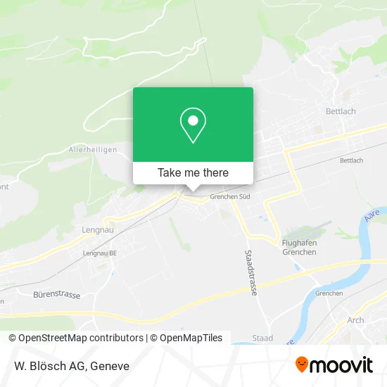 W. Blösch AG map