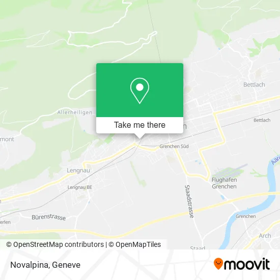 Novalpina map