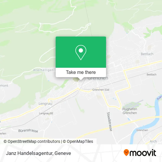 Janz Handelsagentur map