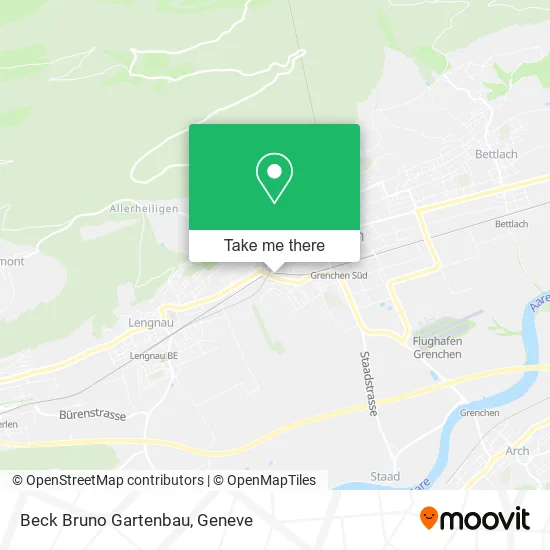 Beck Bruno Gartenbau map