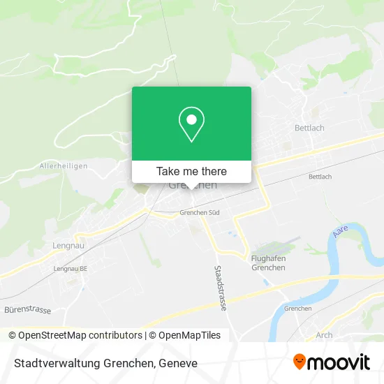 Stadtverwaltung Grenchen map