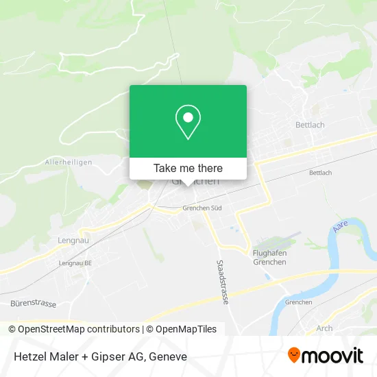 Hetzel Maler + Gipser AG map