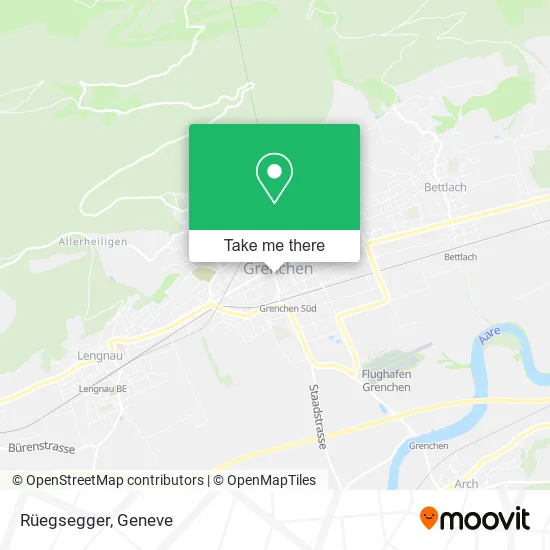 Rüegsegger map