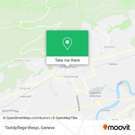 Textilpflege Wespi map
