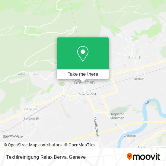 Textilreinigung Relax Berva map