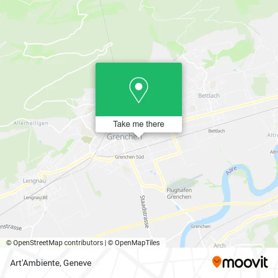 Art'Ambiente map